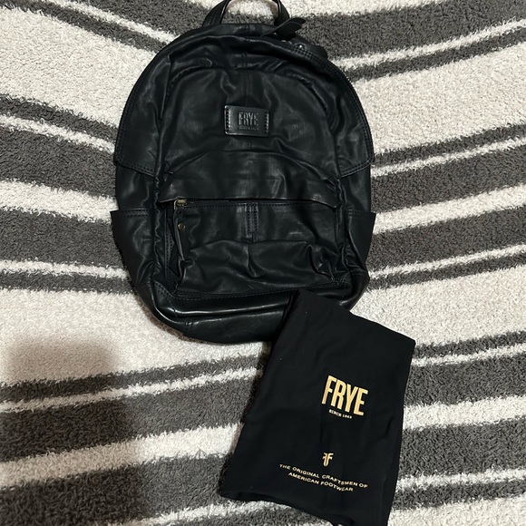 NWT Frye Small Scout Backpack-Black - Picture 1 of 5